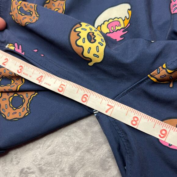 abercrombie kids 6" Inseam Navy Donut Swim Trunks 15/16 - Picture 7 of 7